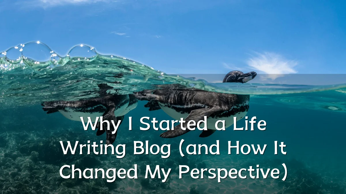 Why I Started a Life Writing Blog (and How It Changed My Perspective)