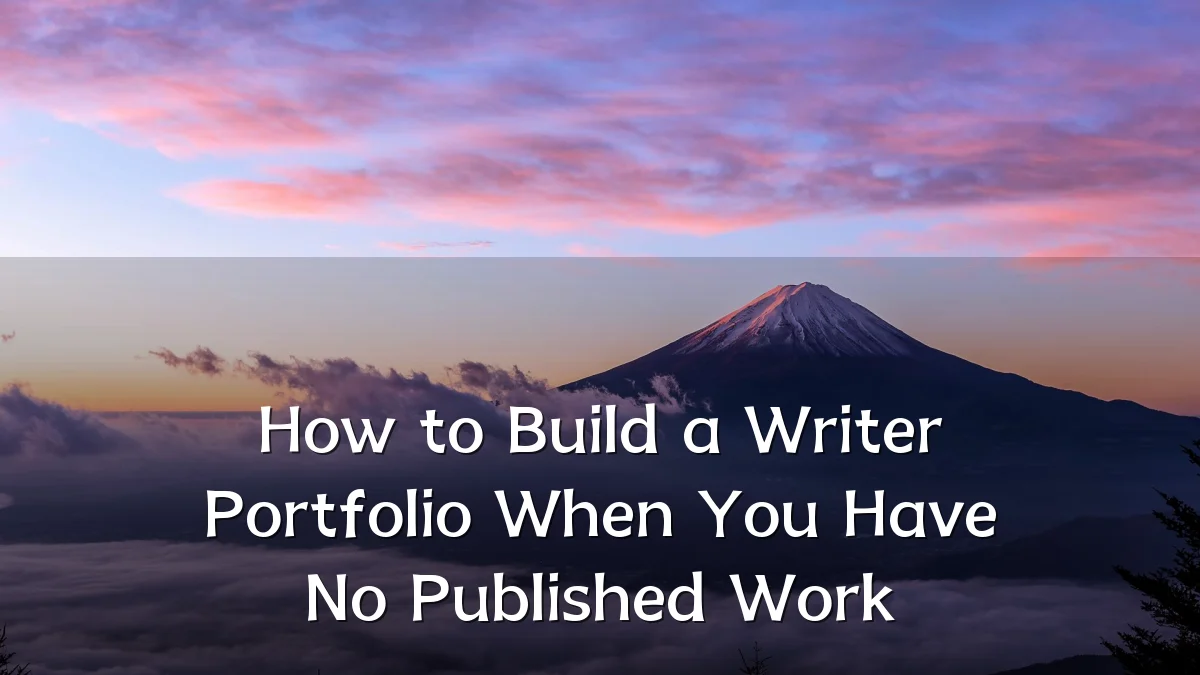 How to Build a Writer Portfolio When You Have No Published Work