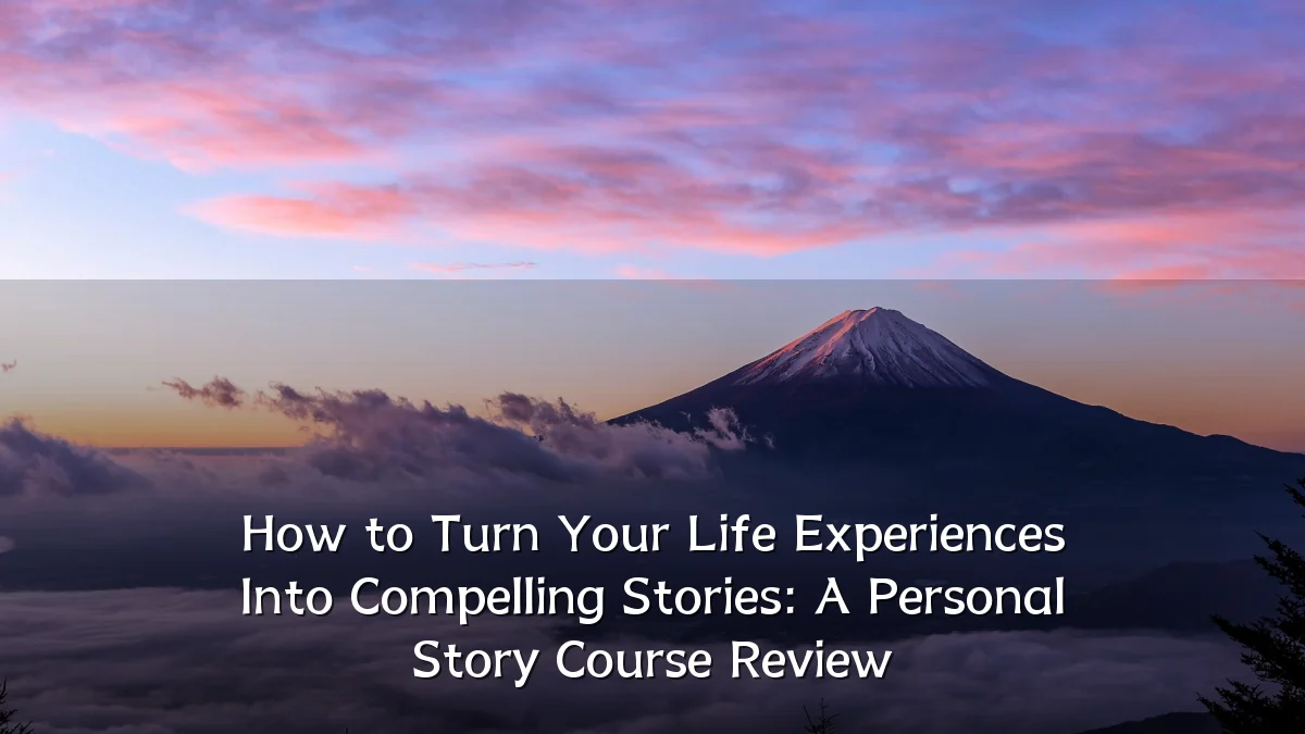 How to Turn Your Life Experiences Into Compelling Stories: A Personal Story Course Review