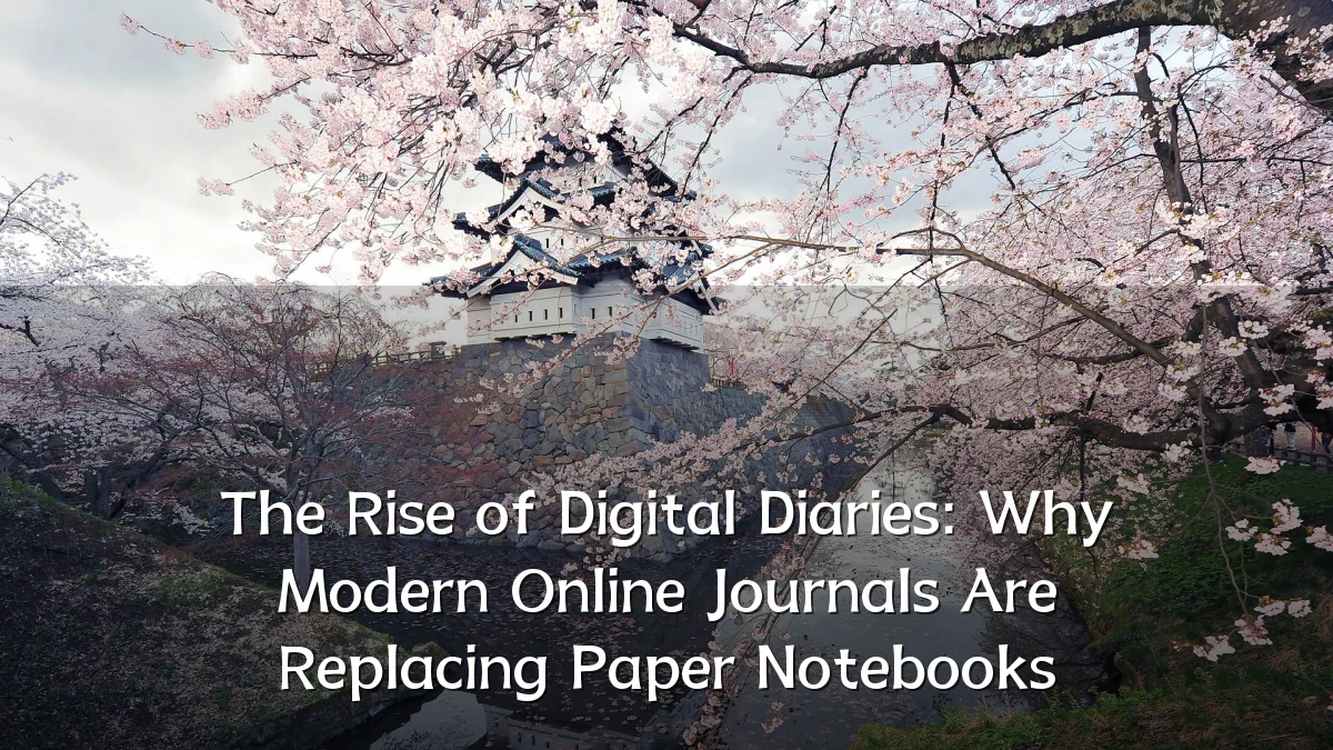 The Rise of Digital Diaries: Why Modern Online Journals Are Replacing Paper Notebooks