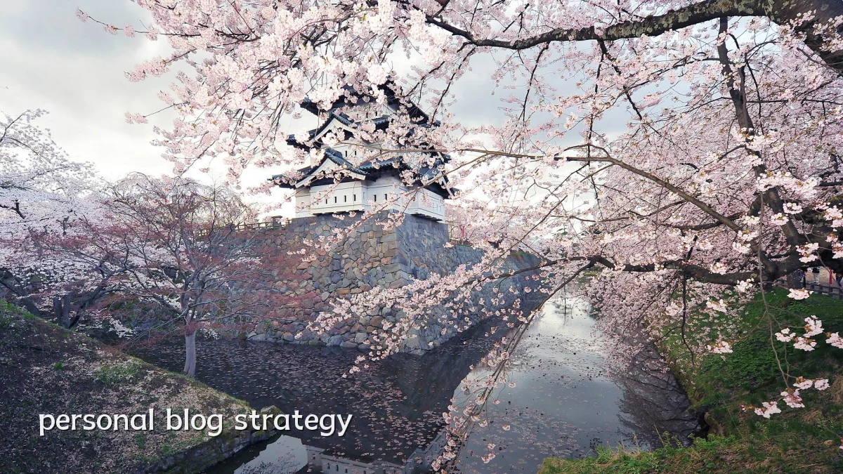 personal blog strategy