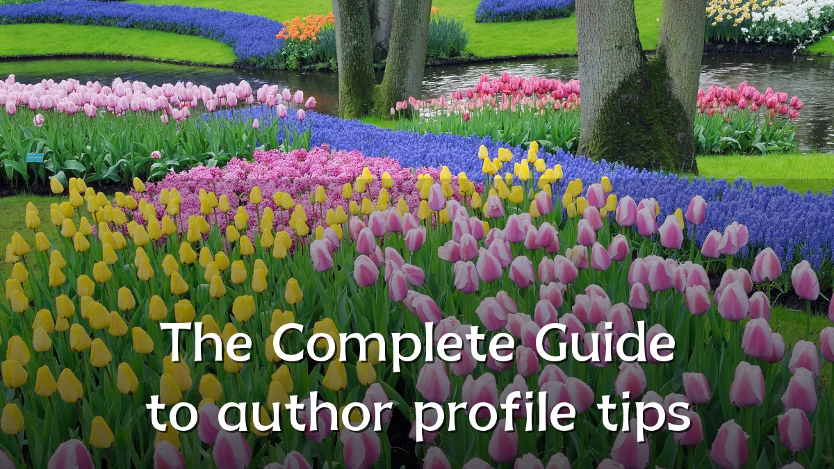 The Complete Guide to author profile tips