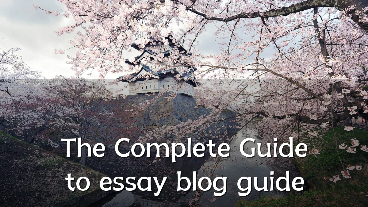 The Complete Guide to essay blog guide