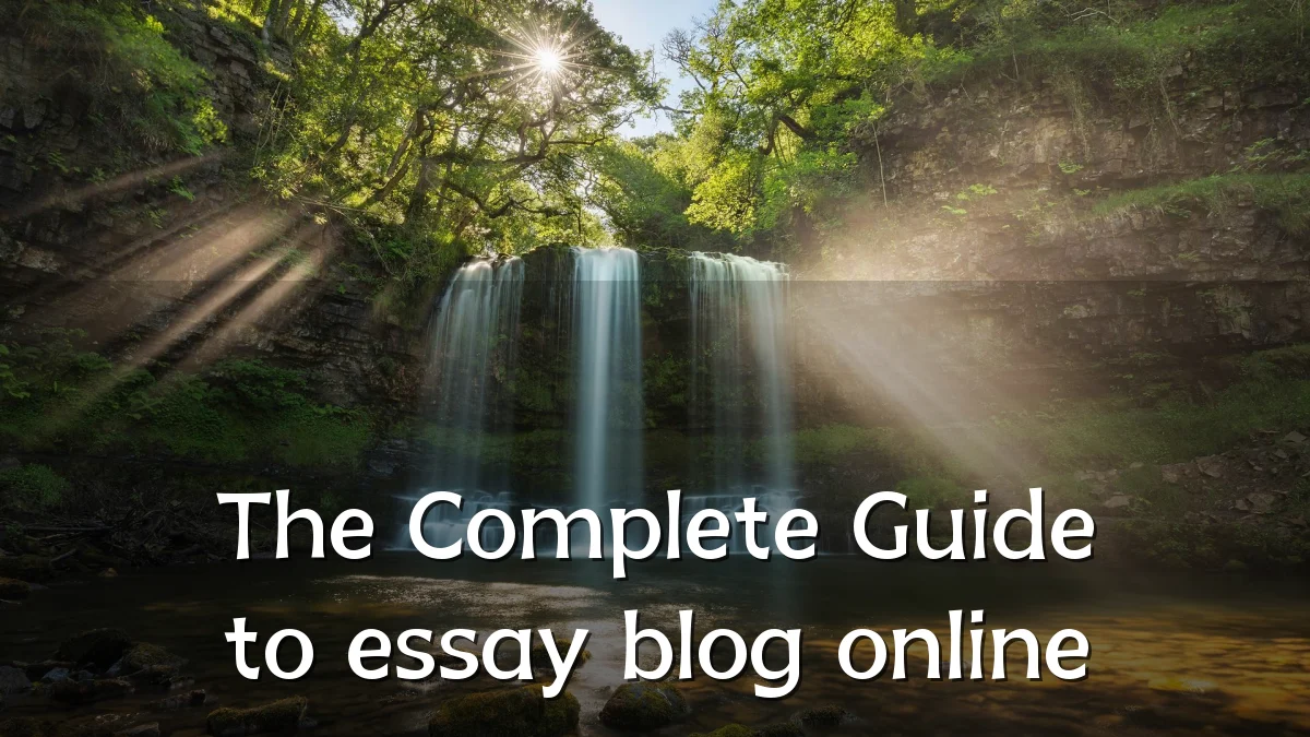 The Complete Guide to essay blog online