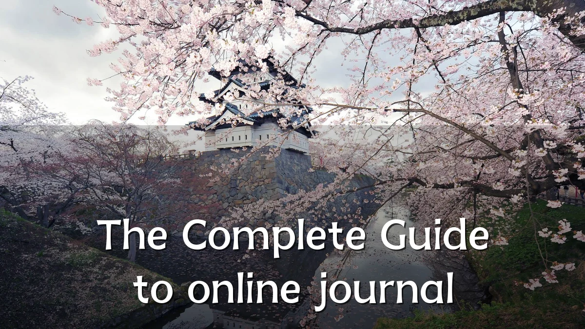 The Complete Guide to online journal