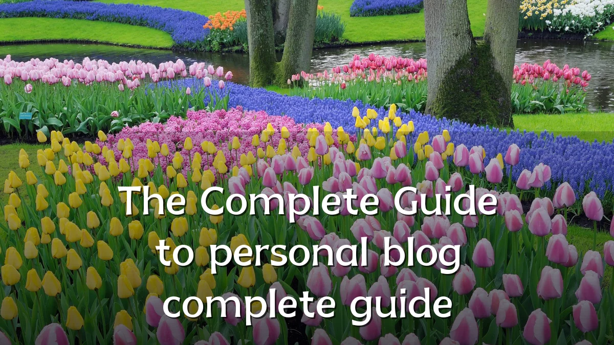 The Complete Guide to personal blog complete guide