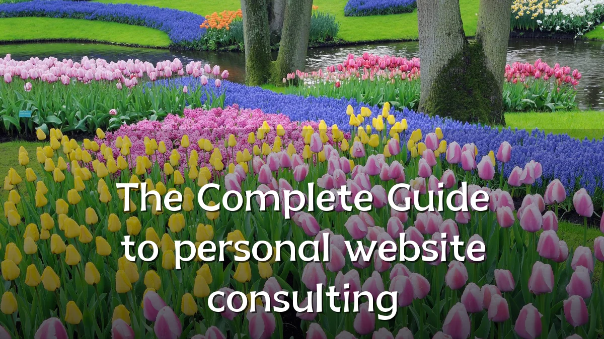The Complete Guide to personal website consulting